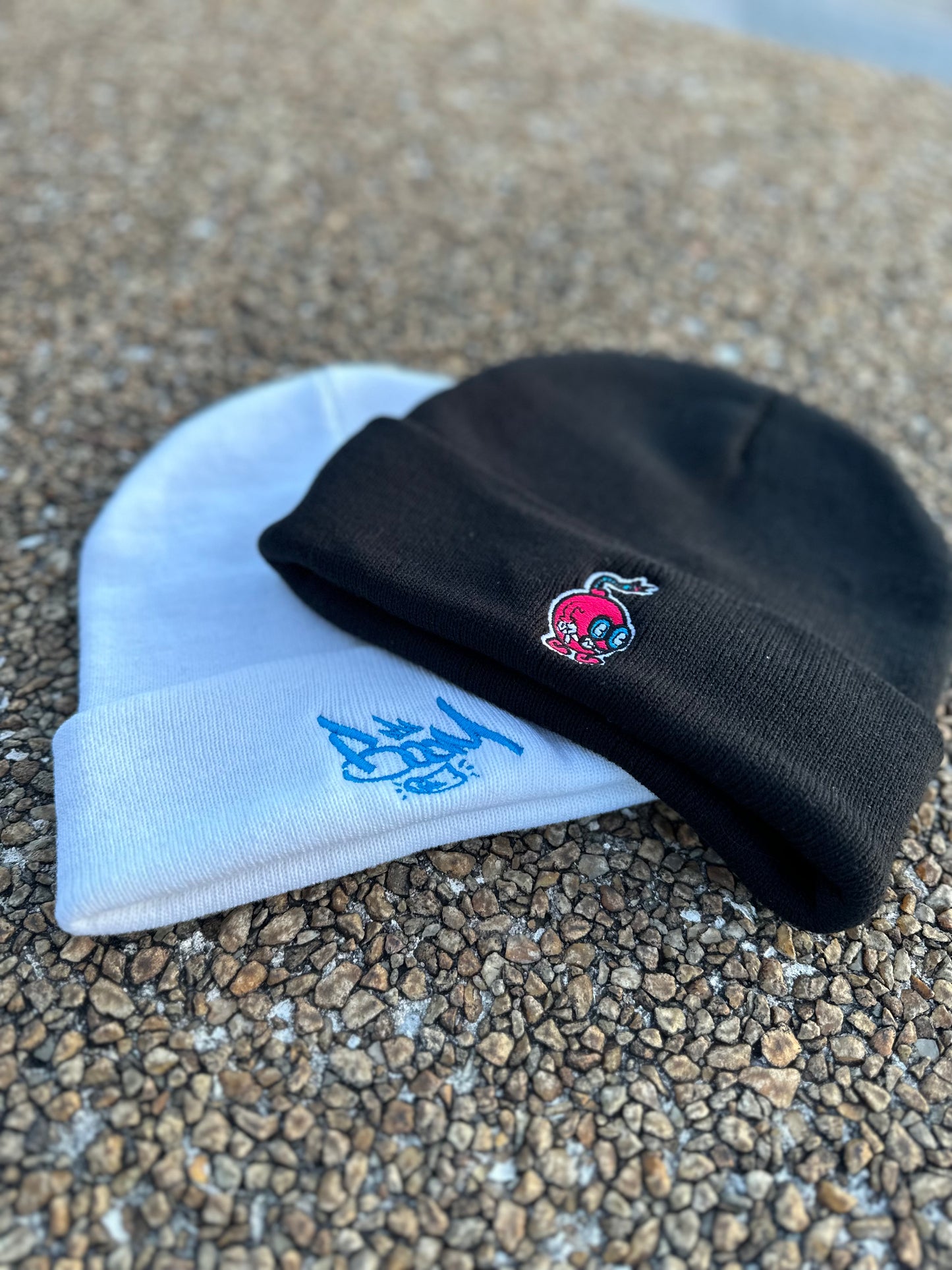 Embroidered Boom Beanie