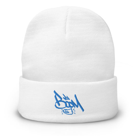 Embroidered Boom Beanie