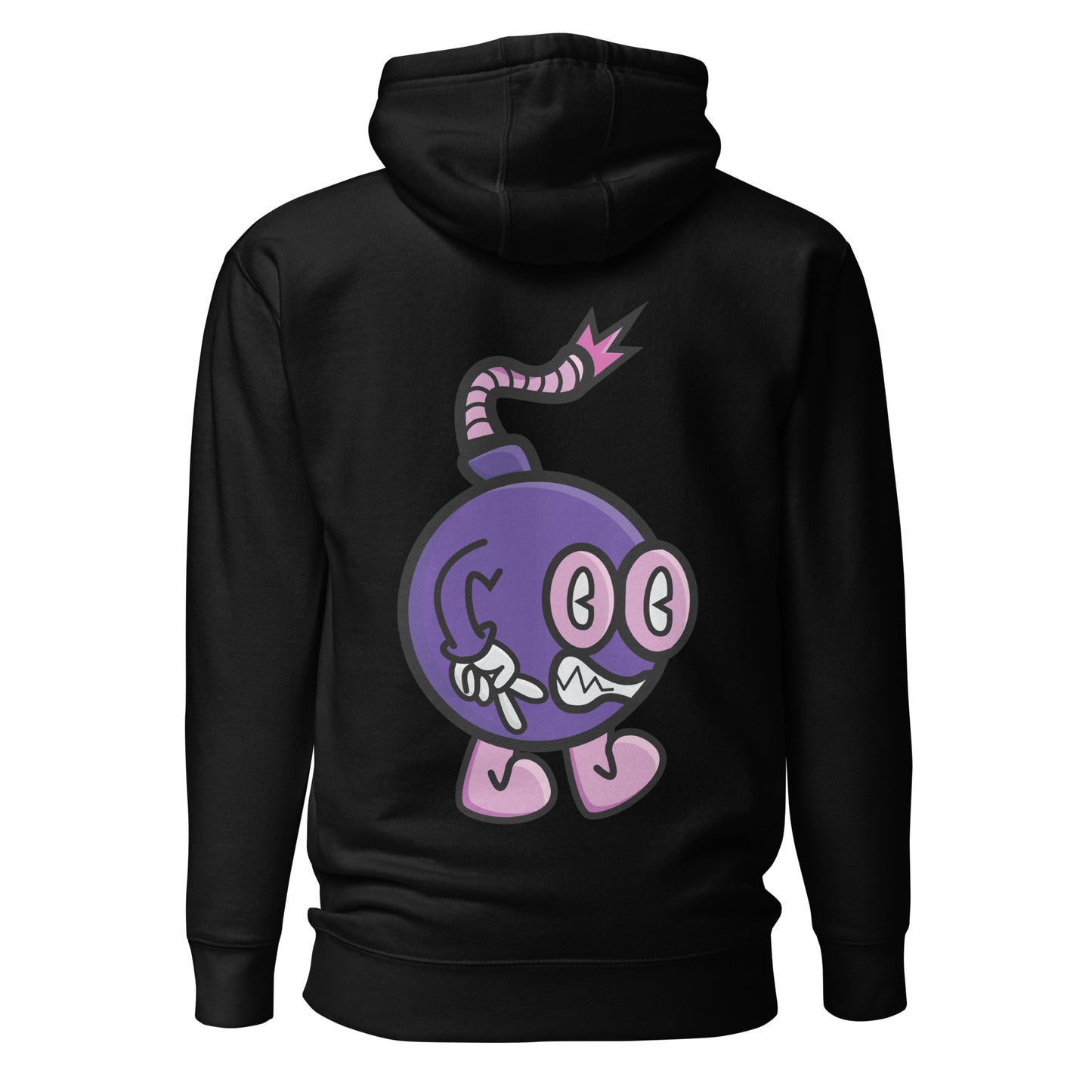 Boom Bomb Purple and Pink Hoodie