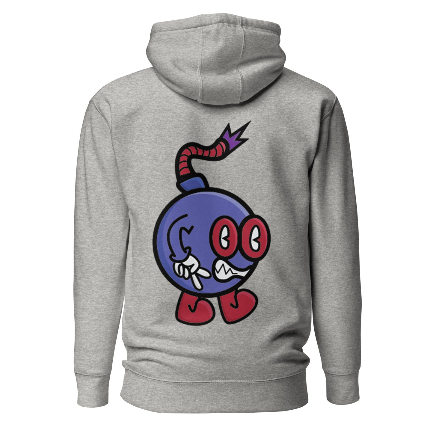 Boom Bomb Purple and Red Hoodie