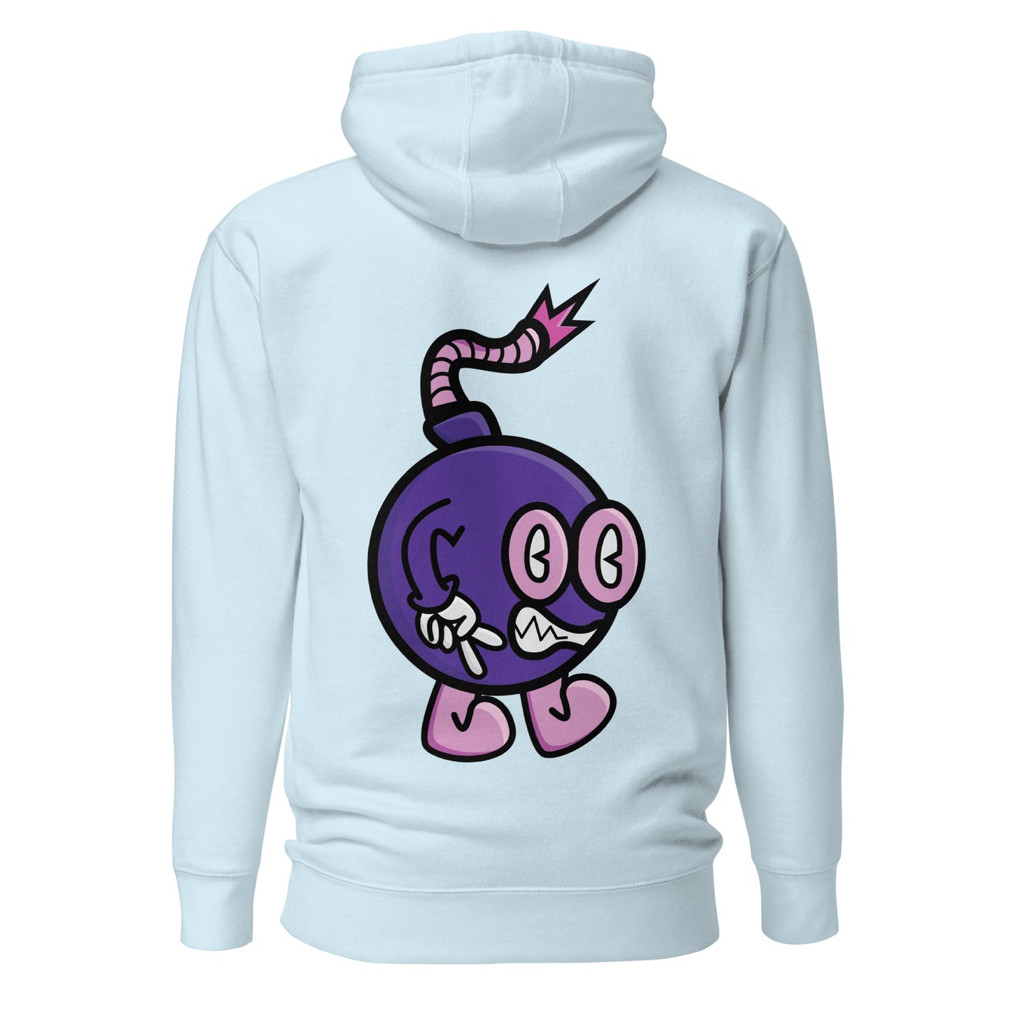 Boom Bomb Purple and Pink Hoodie