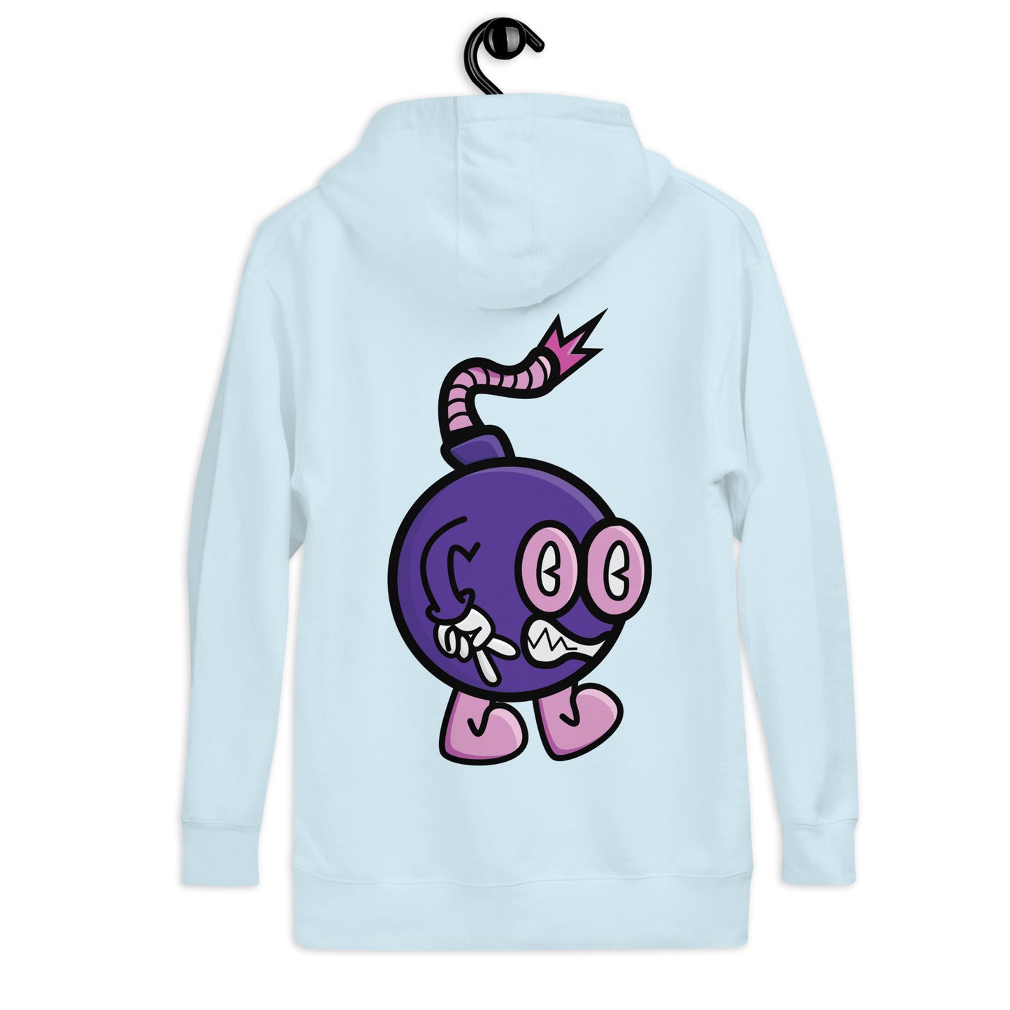 Boom Bomb Purple and Pink Hoodie